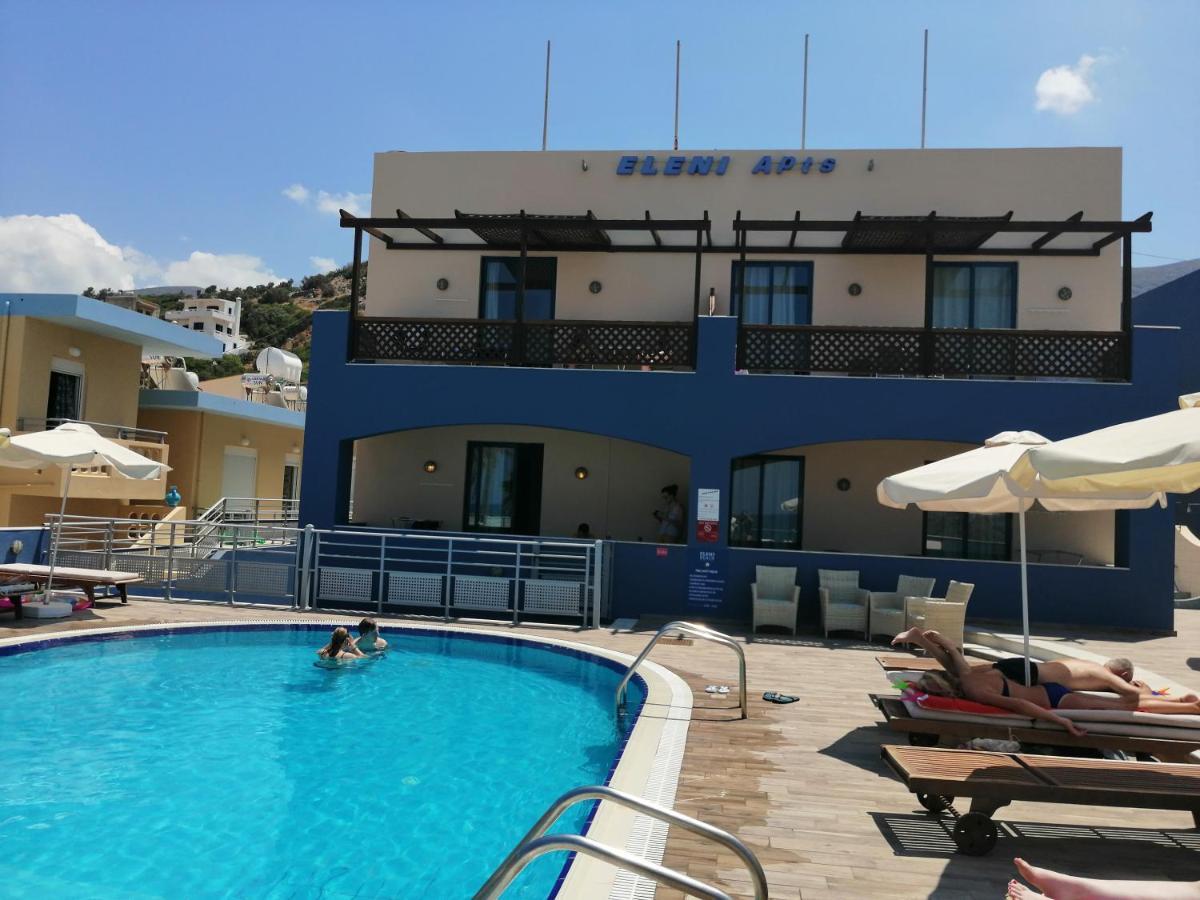 Eleni Beach Apartment Сталіда Екстер'єр фото