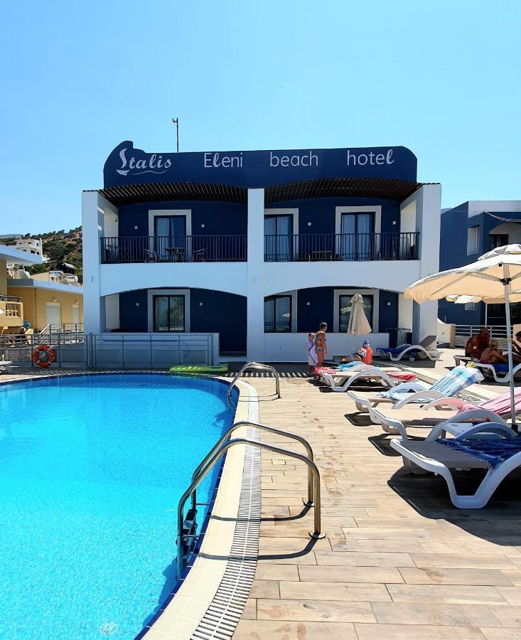 Eleni Beach Apartment Сталіда Екстер'єр фото